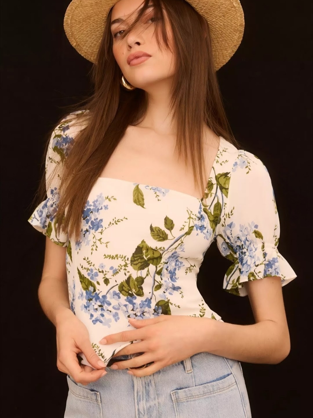 Reformation Constance Top - Size 2